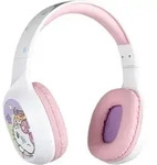 Konix Hello Kitty, Verkabelt & Kabellos, Anrufe/Musik, Kopfh&ouml;rer, Wei&szlig;, Pink -