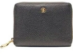 Esquire Alexandria Geldb&ouml;rse RFID Schutz Leder 13 cm - Schwarz