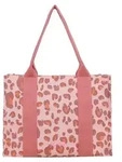 Fritzi aus Preu&szlig;en Schultertasche Tote Shopper Canvas Leo Brick rosa - Rosa