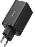 Baseus GaN6 Pro 100W EU Inkl. Ladekabel 1m Schwarz - Schwarz
