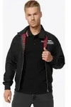 Herren Jacke schmale Passform ACTON Black 4XL Lonsdale - Schwarz - 4XL