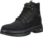 Jeep Stiefelette Stiefelette Leder/Textil - Schwarz - 44