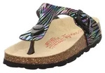 Superfit M&auml;dchen FUSSBETTPANTOFFEL Schwarz 0010 - 25