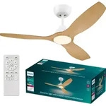 Philips Olas Deckenventilatorleuchte 32 W (Ventilator) + 24 W (Leuchte), LED, IP20,