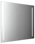 emco MI 120 LED-Lichtspiegel mit 2 horizontalen Lichtausschnitten, H&ouml;he 800mm,