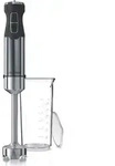 Arendo Edelstahl Stabmixer mit Messbecher Handmixer - P&uuml;rierstab - stufenlose
