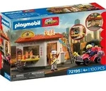 PLAYMOBIL Feuerwehr-Quad mit Burger-Bude