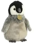 Aurora MiYoni Tots Kaiserpinguin-K&uuml;ken Grau 26 cm - Grau