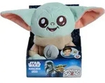 Star Wars Grogu Schulterpl&uuml;sch - Blau