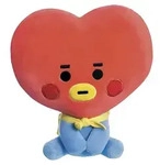 Line Friends BT21, Pl&uuml;schfigur Tata Baby ultra weich, Polyester BT21, Blau /...