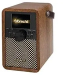 Albrecht DR710, Tragbar, Digital, DAB+, DAB, FM, 8 W, 7,11 cm (2.8"), 10 m - Braun