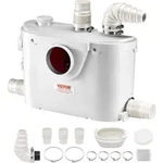 VEVOR Abwasserpumpe, 500W, 110 l/min F&ouml;rderleistung, 8 m F&ouml;rderh&ouml;he, f&uuml;r