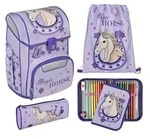 Scooli EasyStart Schulranzen-Set 5-teilig Magic Horse flieder - Violett/Lila