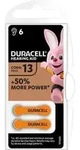 Duracell 6xBatterie Zinc Air Hearing Aid 13 1.4V