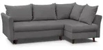 Ecksofa NERON - Couch L-form mit Schlaffunktion & 2x Bettkasten, Eckseite...