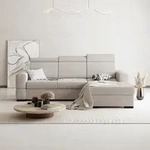 Ecksofa ALEX MINI - Sofa mit Schlaffunktion & Bettkaste, Farbe: Voss28 (...