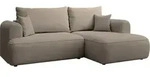 Selsey Ovo Mini - Eckschlafsofa rechtsseitig mit Stauraum, Easy-Clean-Chenille-Bezug,