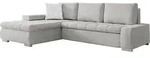 MIRJAN24 Ecksofa Orkan Mini Premium, Eckcouch mit Bettkasten und Schlaffunktion,