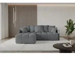ALTDECOR Ecksofa mit Schlaffunktion und Bettkasten LONLI-L 251x189x68 cm...