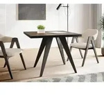Quadratischer Ausziehbarer Esstisch Quadro 100-150 cm - Industrial...