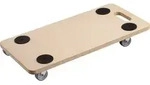Metafranc Transportroller 590 x 290 mm 200 kg Tragkraft M&ouml;belroller