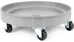 Wiltec Fassroller bis 400 kg, robuster Transportroller &Oslash; 60 cm, Fasswagen mit