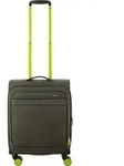 Franky Koffer Gr. S Reisegep&auml;ck T27-B Spinner 55er mit Dehnfalte olive/green - Gr&uuml;n