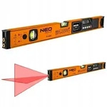 NEO TOOLS Laser-Wasserwaage mit Elektronischer Anzeige 60 cm