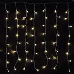 160er LED-Lichtervorhang Innen und Au&szlig;en warmwei&szlig;