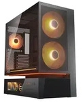 COUGAR Geh&auml;use Midi-Tower, CFV235 Vision, ARGB, LCD-Display, Mesh, Schwarz,...