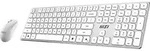 MSI FORGE K210 Combo White DE Keyboard-Maus Combo, wireless - Wei&szlig;