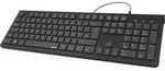Hama "KC-200" - Tastatur - USB - QWERTY - Ukrainisch - Schwarz (89182681) - Schwarz