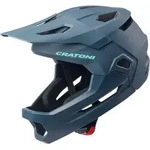 Cratoni Jugenhelm Madcat Fullfacehelm Fahrradhelm Kinnb&uuml;gel S/M 49-56 MTB Kinderhelm