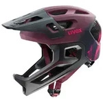 UVEX react jr. Fullface Kinder MTB Fahrradhelm cranberry matt 52-56 Zentimete...