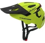 Cratoni Kinderhelm Wildcat MIPS Fahrradhelm MTB-Helm Allroundhelm S/M 49-56 cm : lime