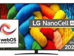 LG NanoCell AI 75NANO81A3A Fernseher 190 5 cm (75 ) 4K Ultra HD Smart-TV WLAN Schwarz