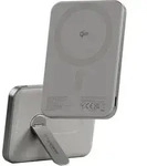 PanzerGlass empower Powerbank w. Spin Stand 5000mAh Titanium - Silber