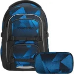 Coocazoo Porter Electric Ice Schulrucksack Set 2tlg.