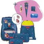 Step by Step Schulranzen-Set GIANT &bdquo;Horse Lima&ldquo;, 9-teilig, blau