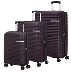 American Tourister Trolley Liftoff 3 PC Set D Dark Plum dunkelviolett 79cm -