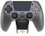Deltaco Gaming GAM-199-STEELGRAY, Gamepad, PlayStation 5, Android, iOS, D-Pad, Home