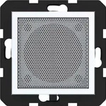 HAGER A.x/C.x Lautsprecher f&uuml;r Radio Touch, lichtwei&szlig; gl&auml;nzend, UP