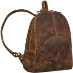 Echt lederne kleine Vintage-Tas f&uuml;r Damen Anti-Diefstal-Tas f&uuml;r Stadtbesuche