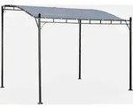 sweeek - Wand-Pergola 3x2,5 m - Grau - Grau