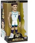 NBA Charlotte Hornets - LaMelo Ball - Funko Gold Vinyl Figur - Wei&szlig;
