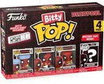 Deadpool Bathtime Flamenco Super Hero Bitty Pop! Funko - Rot