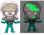 Funko POP! Mars Attacks Alien Soldier Vinyl-Figur Glow-in-the-Dark Chase Rarit&auml;t