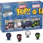 Funko Pop! Bitty POP Marvel - Spider-Man Miles Morales (4 Figurki)