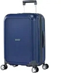Eminent AEGIS - 4-Rollen-Kabinentrolley 55 cm erw. (navy blue) - Blau
