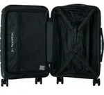 Polestream Strz by Asteroid 4 Rollen Kabinentrolley 55 cm - Schwarz